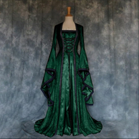 Women's Halloween Medieval Art Retro Dress - KaleaBoutique.com