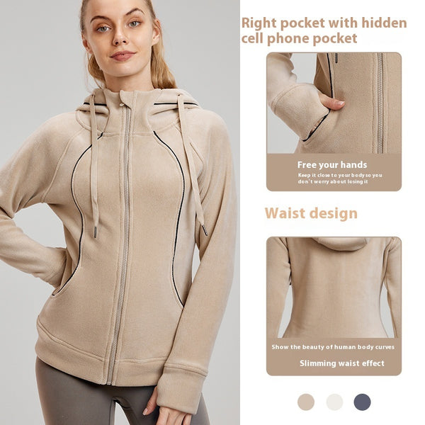 KaleaBoutique Women's Long-Sleeve Yoga Jacket - KaleaBoutique.com