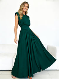 Fashionable Womens Sleeveless Waist-cinching Dress - KaleaBoutique.com