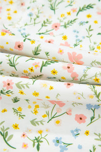 KaleaBoutique Comfortable Floral Print Contrast Pipping Short Pajamas Set - KaleaBoutique.com