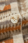 KaleaBoutique Aztec Geometric Print Pockets Plus Size Jacket - KaleaBoutique.com