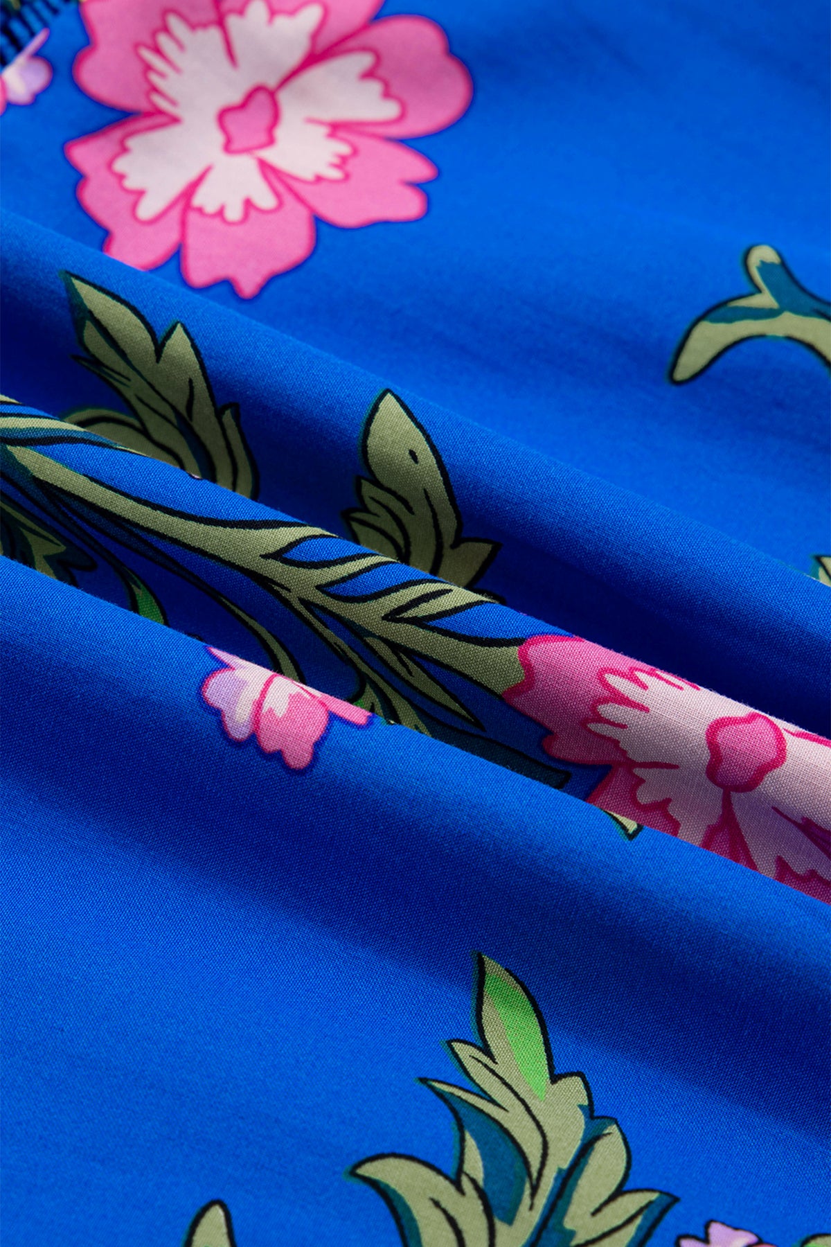 KaleaBoutique Comfortable V Neck Short Sleeve Loose Flower Dress - KaleaBoutique.com