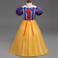 Princess Dress Inserted Beads Bright Silk Performance Dress - KaleaBoutique.com