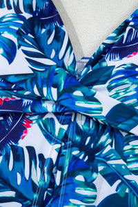 KaleaBoutique Beautiful Floral Print Padded V Neck Tankini Top - KaleaBoutique.com