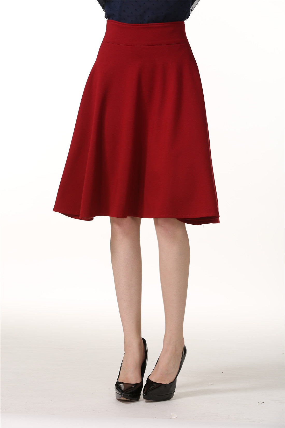 New All-match Umbrella High Waist Mid-length Skirt - KaleaBoutique.com