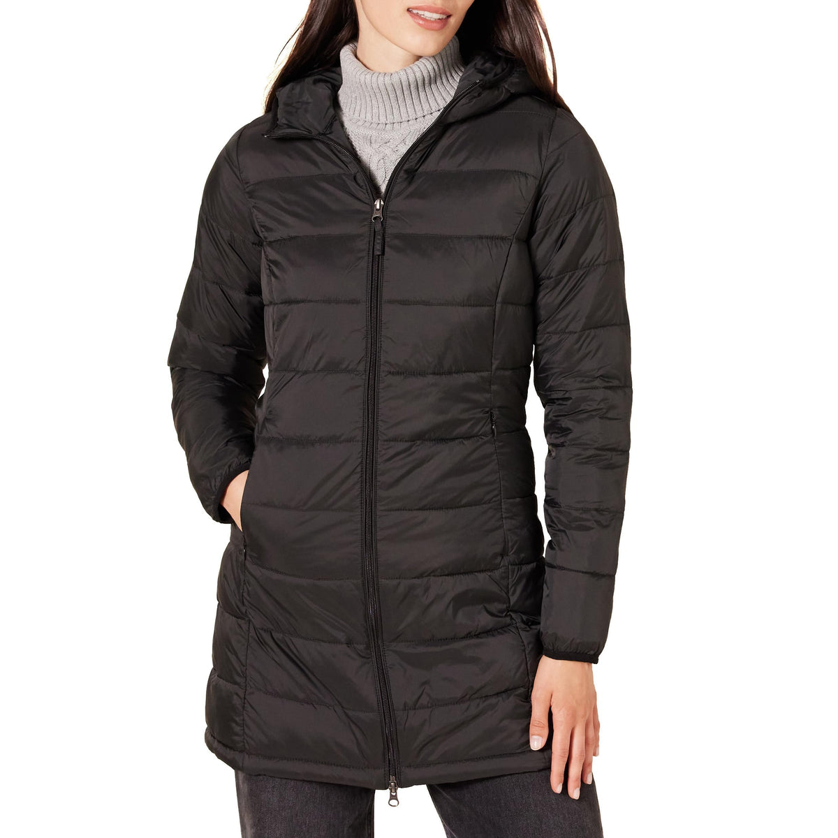 Women’s Lightweight Hooded Puffer Coat - KaleaBoutique.com