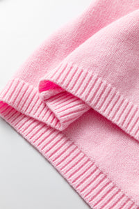 Solid Color Knit Loose Bracelet Sleeve Dolman Sweater - KaleaBoutique.com
