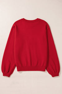 Pearl Beaded Merry Casual Sweater - KaleaBoutique.com