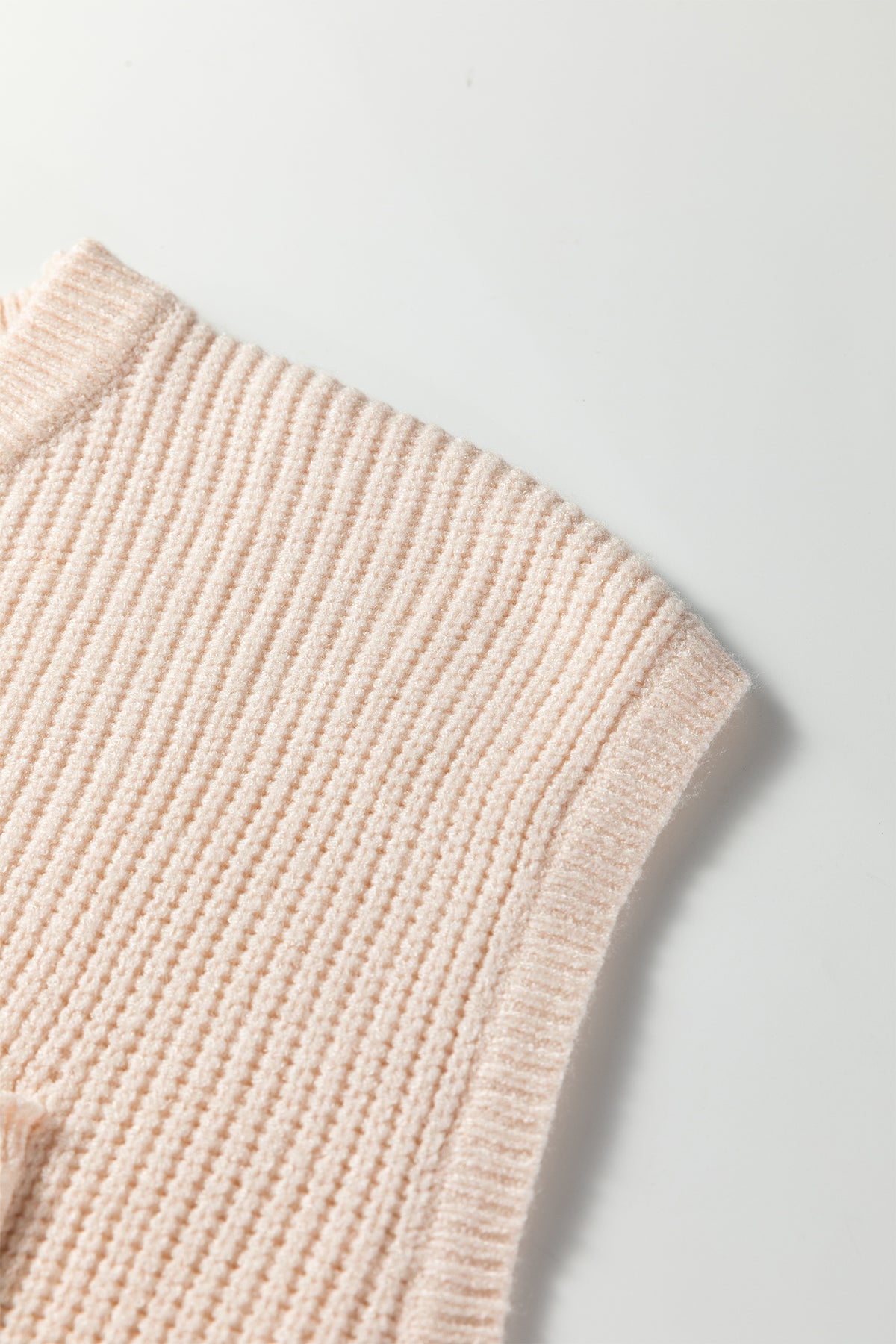 KaleaBoutique Comfortable Solid Color Mixed Knits Patch Pocket Short Sleeve Sweater - KaleaBoutique.com