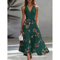 French-style Retro Sleeveless Vacation Dress For Women - KaleaBoutique.com
