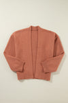 Drop Shoulder Open Front Cropped Cardigan - KaleaBoutique.com
