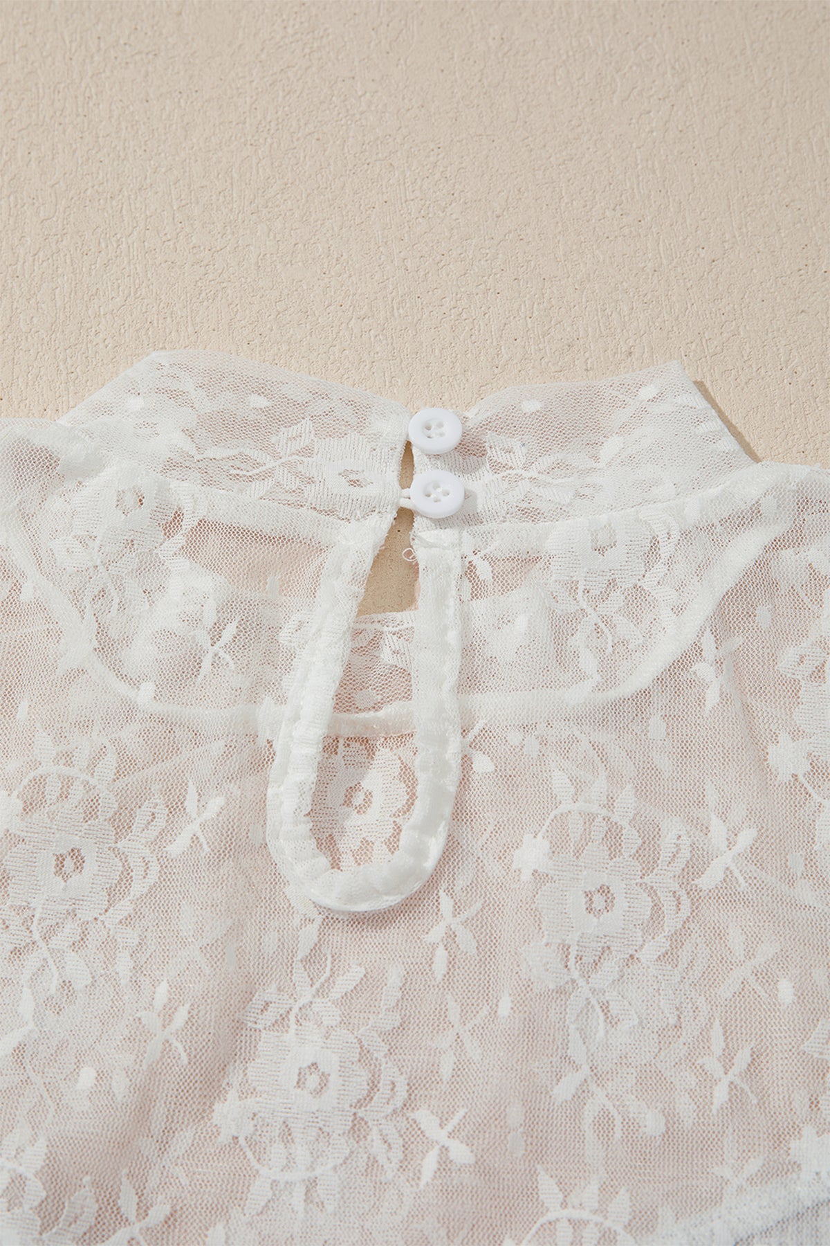 KaleaBoutique Stylish Lace Mesh Long Sleeve Top - KaleaBoutique.com