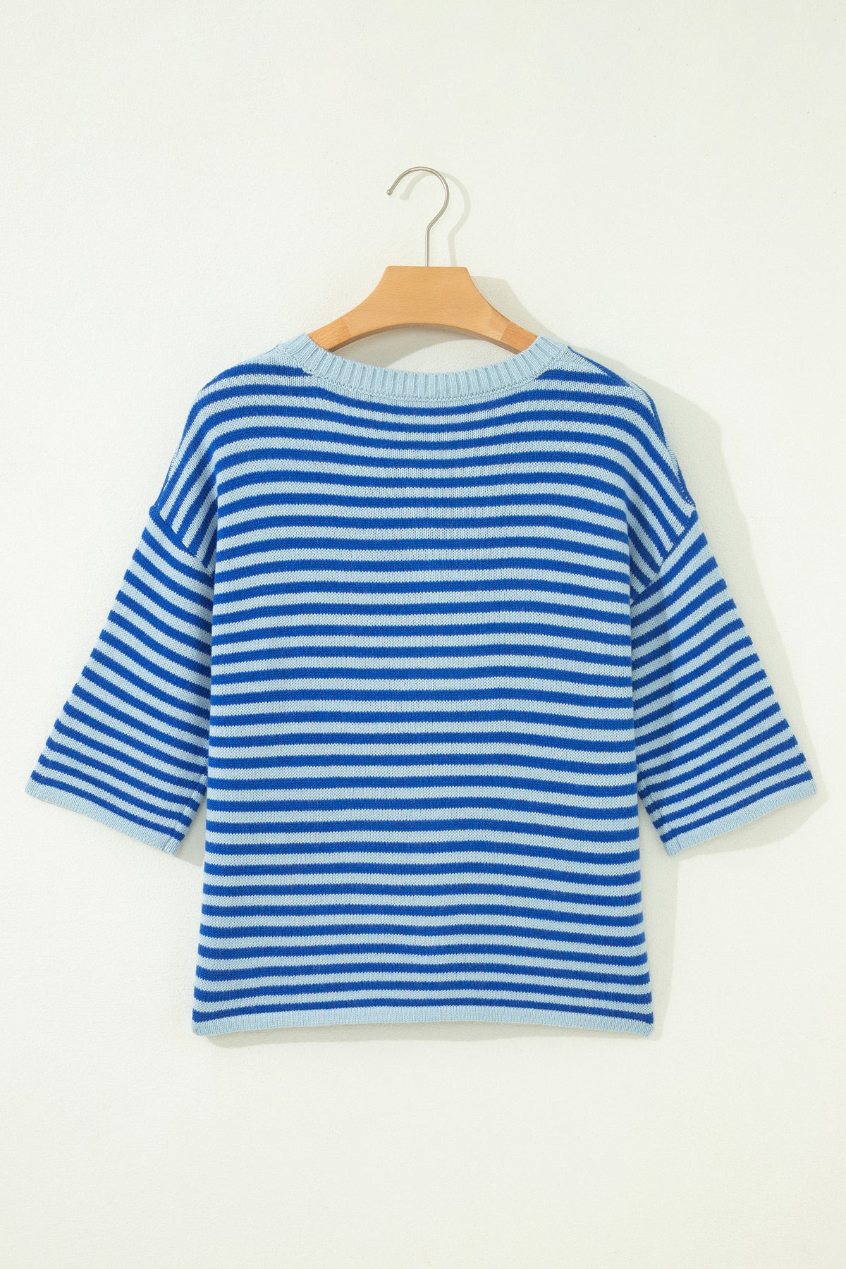 KaleaBoutique Stylish Loose Half Sleeve Knit Button Down Sweater Cardigan - KaleaBoutique.com