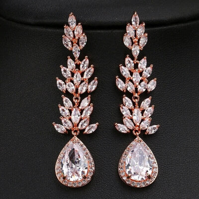 Rose Gold Earrings