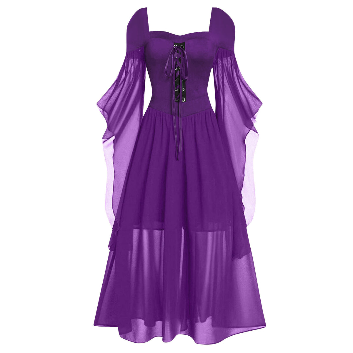New Halloween Witch Strap Maxi Dress - KaleaBoutique.com