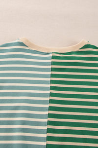 KaleaBoutique Colorblock Drop Shoulder Oversize Sweatshirt - KaleaBoutique.com