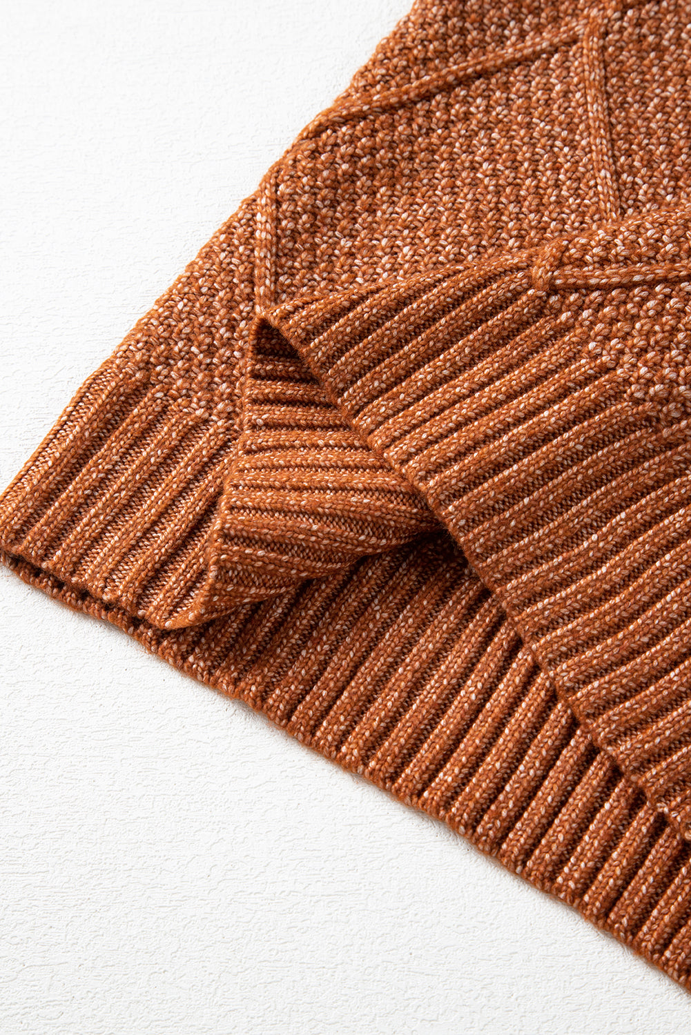 KaleaBoutique Stylish Cable Knit Drop Shoulder Loose Fit Sweater Dress - KaleaBoutique.com