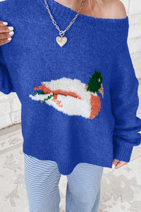Drop Shoulder Long Sleeve Sweater - KaleaBoutique.com