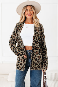 KaleaBoutique Stylish Leopard Open Casual Cardigan - KaleaBoutique.com