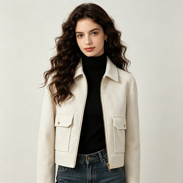 KaleaBoutique Women's Zip-Up Soft-Shell Jacket - KaleaBoutique.com