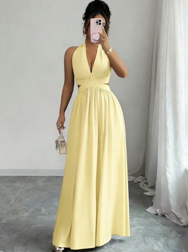 French-style Elegant Womens Beach Vacation Dress - KaleaBoutique.com