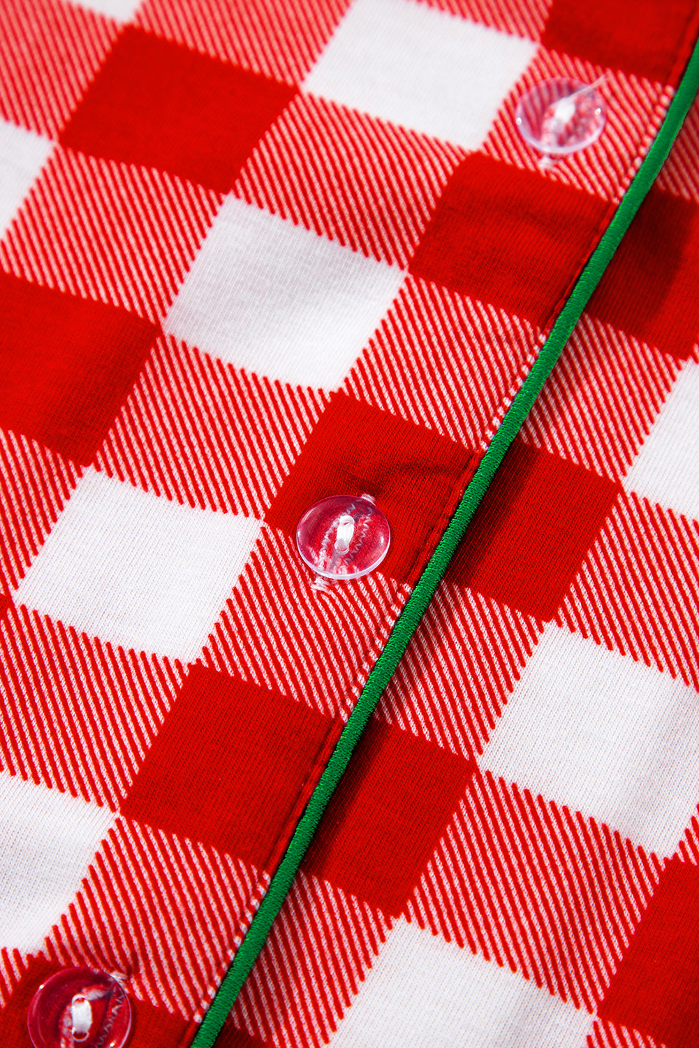 KaleaBoutique Stylish Christmas Plaid Print Shirt and Pants Pajama Set - KaleaBoutique.com