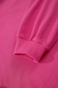 KaleaBoutique Comfortable Lucky Clover Embroidered Loose Pullover Sweatshirt - KaleaBoutique.com
