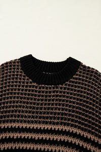 KaleaBoutique Stylish 3/4 Draped Sleeve Slouchy Sweater - KaleaBoutique.com