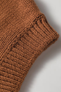 KaleaBoutique Comfortable Western Horseshoe Pattern Short Sleeve Knit Sweater - KaleaBoutique.com