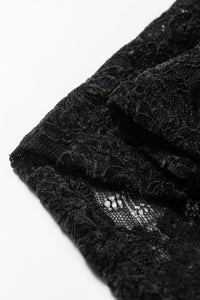KaleaBoutique Stylish Elegant Stand Neck Lace Long Sleeve Top - KaleaBoutique.com