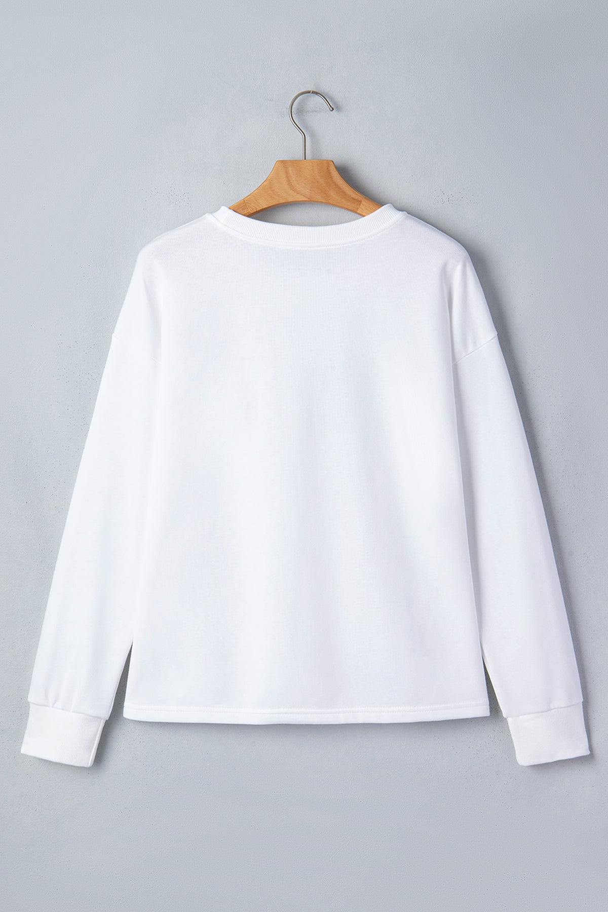 KaleaBoutique Stylish Solid Color Dropped Shoulder Long Sleeve Top - KaleaBoutique.com