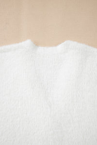 KaleaBoutique Comfortable Fuzzy Buttoned Front Midi Solid Cardigan - KaleaBoutique.com