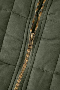 Zip-Up Pocket Quilted Jacket - KaleaBoutique.com
