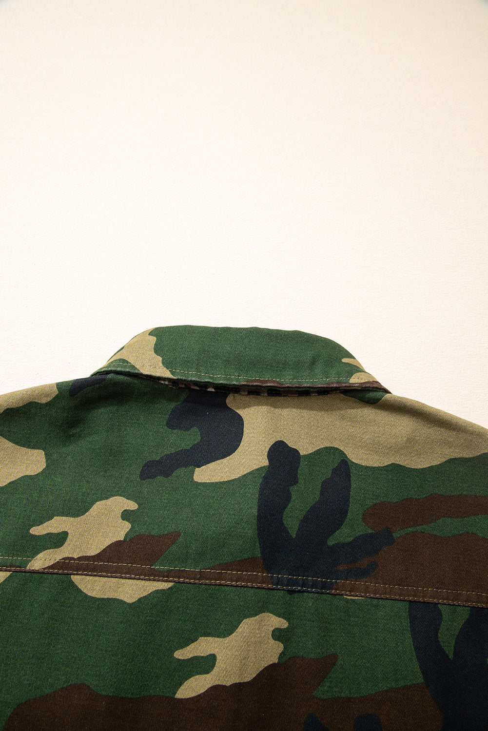 Leopard Camo Patchwork Oversize Shacket - KaleaBoutique.com