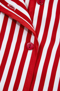 KaleaBoutique Comfortable Contrast Velvet Trim Bow Knot Waist 2pcs Pajama Set - KaleaBoutique.com