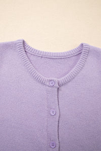 KaleaBoutique Comfortable Short Sleeve Soft Cardigan Sweater T Shirt - KaleaBoutique.com
