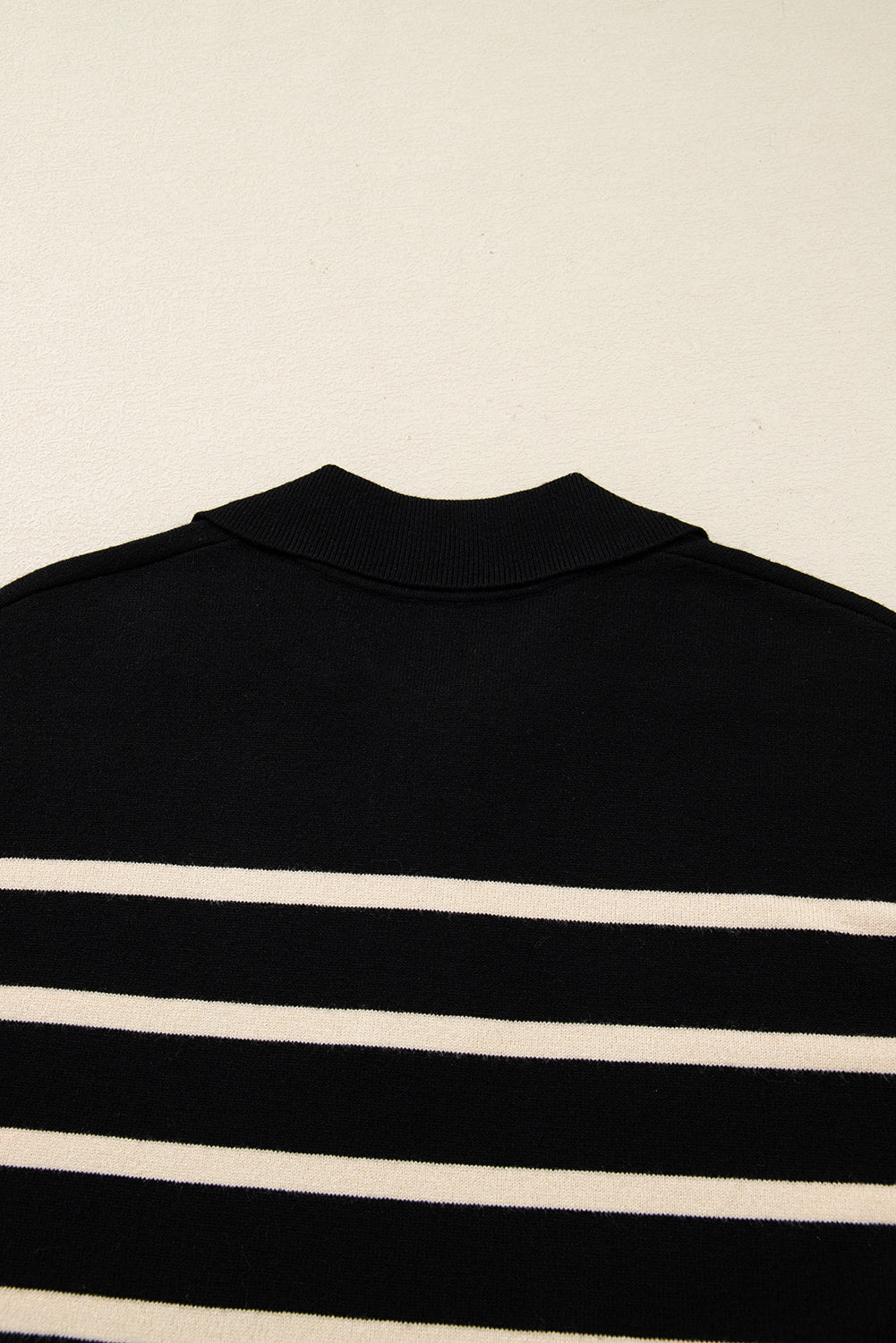 KaleaBoutique Stylish Polo Collar Puff Sleeve Sweater Mini Dress - KaleaBoutique.com