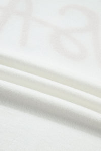 KaleaBoutique Stylish USA Contrast Striped Trim Round Neck Short Sleeve Sweater - KaleaBoutique.com