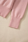 KaleaBoutique Stylish Textured Knit Pearl Beaded Button Up Cardigan - KaleaBoutique.com
