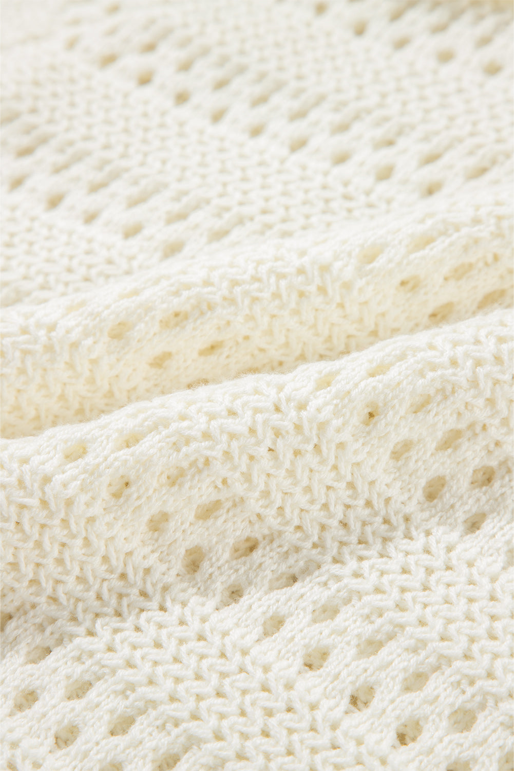 KaleaBoutique Pointelle Knit Raglan Sleeve Hooded Sweater - KaleaBoutique.com