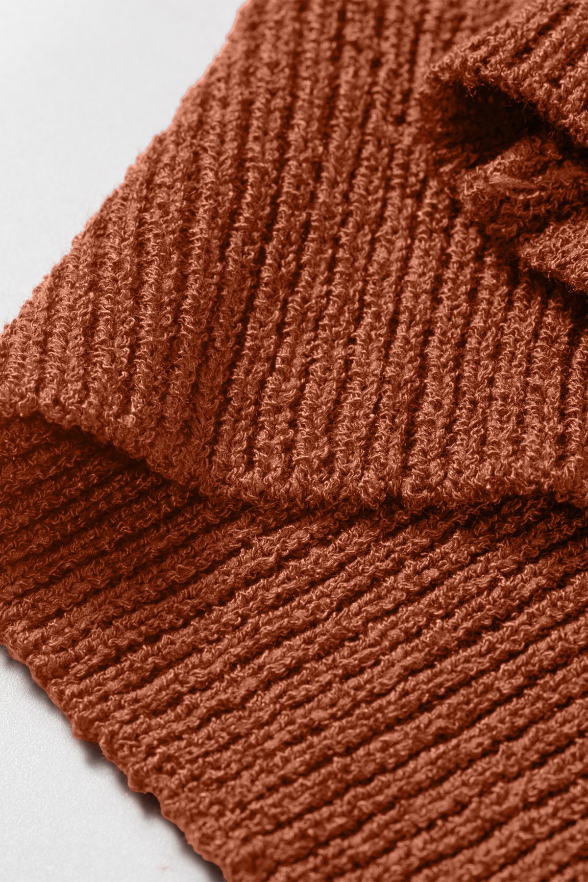 KaleaBoutique Comfortable Ribbed Knit Round Neck Short Sleeve Sweater - KaleaBoutique.com