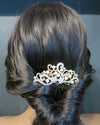 Delicate Rhinestone Swirl Crystal Hair Comb, Wedding Crystal Hair Comb, Pearl Hair Comb for Brides - KaleaBoutique.com