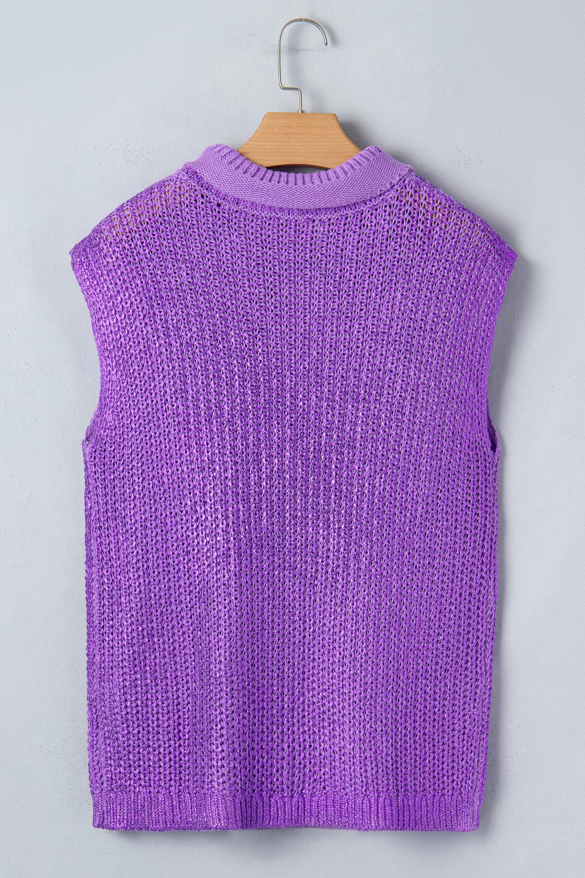 KaleaBoutique Stylish Solid Color Knit High Neck Short Sleeve Sweater - KaleaBoutique.com