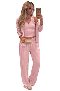 KaleaBoutique Perfect and Comfortable Stylish 3-Piece Cozy Knit Lounge Set - KaleaBoutique.com