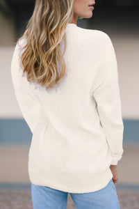 KaleaBoutique Striped Merry Bright Letter Christmas Sweater - KaleaBoutique.com