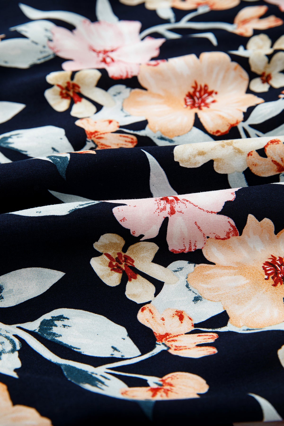 KaleaBoutique Comfortable Short Sleeve Smocked Detail High Waist Floral Maxi Dress - KaleaBoutique.com