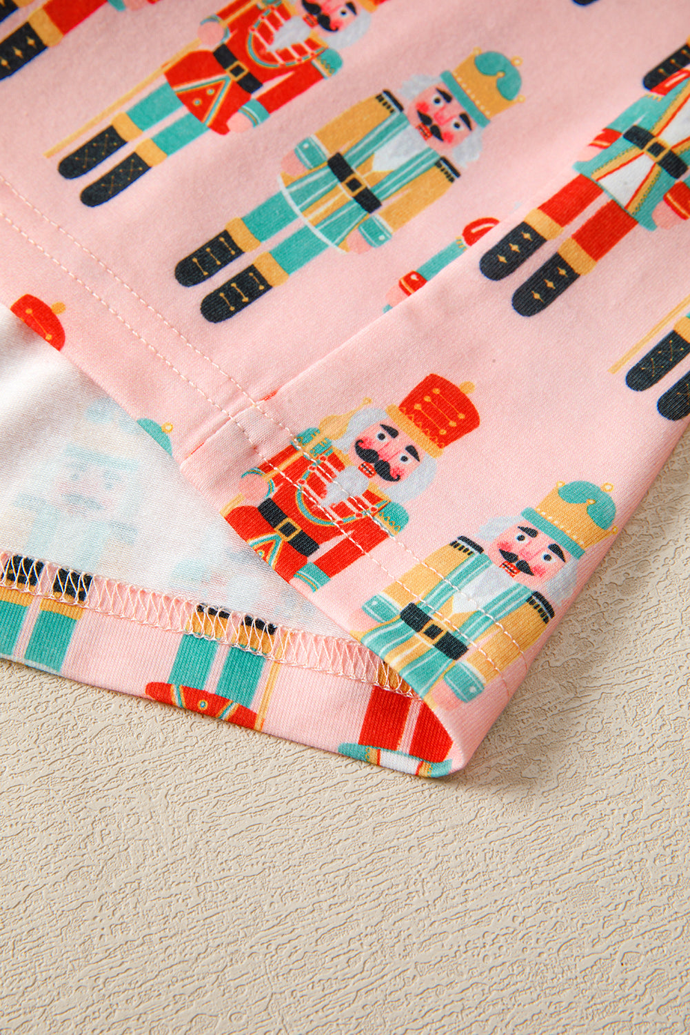 KaleaBoutique Comfortable Nutcracker March Long Sleeve Button Up 2pcs Pajama Short Set - KaleaBoutique.com