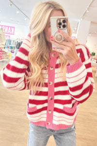 KaleaBoutique Stylish V Neck Long Sleeve Regular Fit Cardigan - KaleaBoutique.com