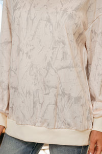 KaleaBoutique Stylish Camo Mock Neck Baggy Sweatshirt - KaleaBoutique.com