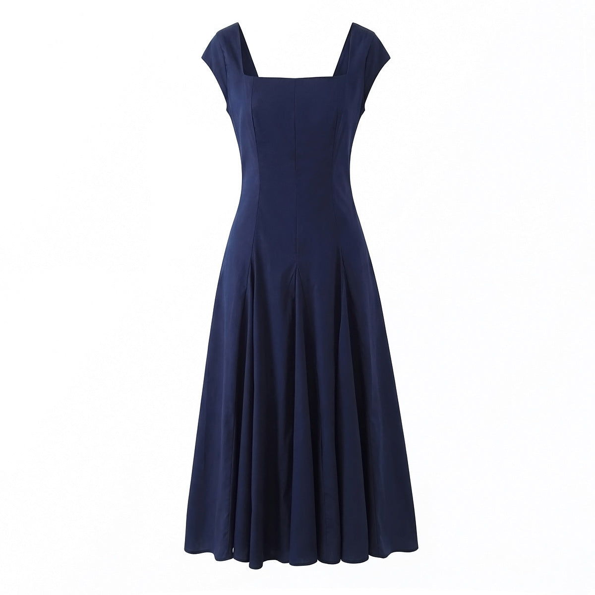 Back-strap Waist-cinching Elegant A-line Dress - KaleaBoutique.com